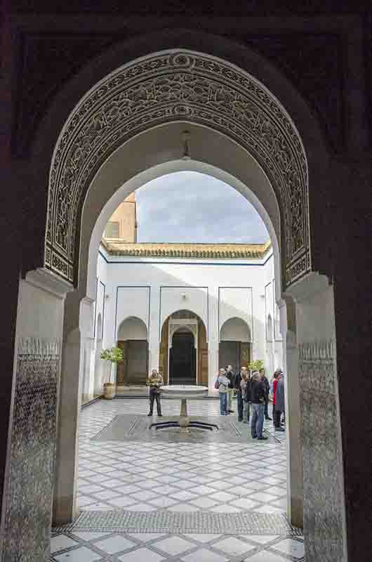 151 - Marruecos - Marrakech - palacio Bahia